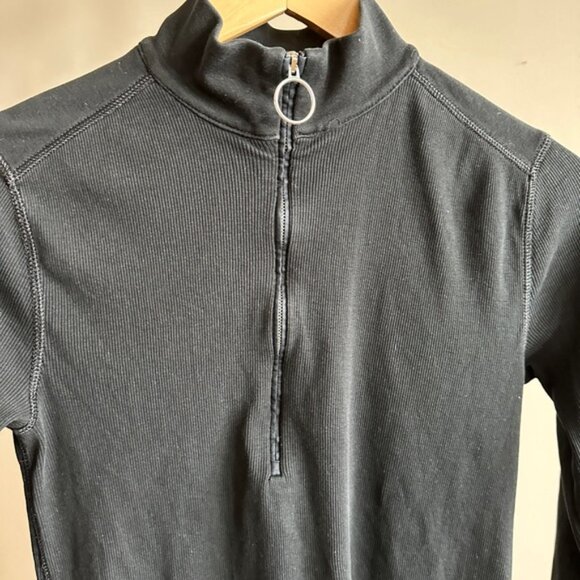 Lauren Ralph Lauren Ribbed Quarter O Ring Pullover Medium - Picture 7 of 8